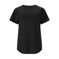 Whistler Skylon Striped t-shirt, dame (Black)
