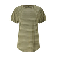 Whistler Skylon Striped t-shirt, dame (Seagrass)