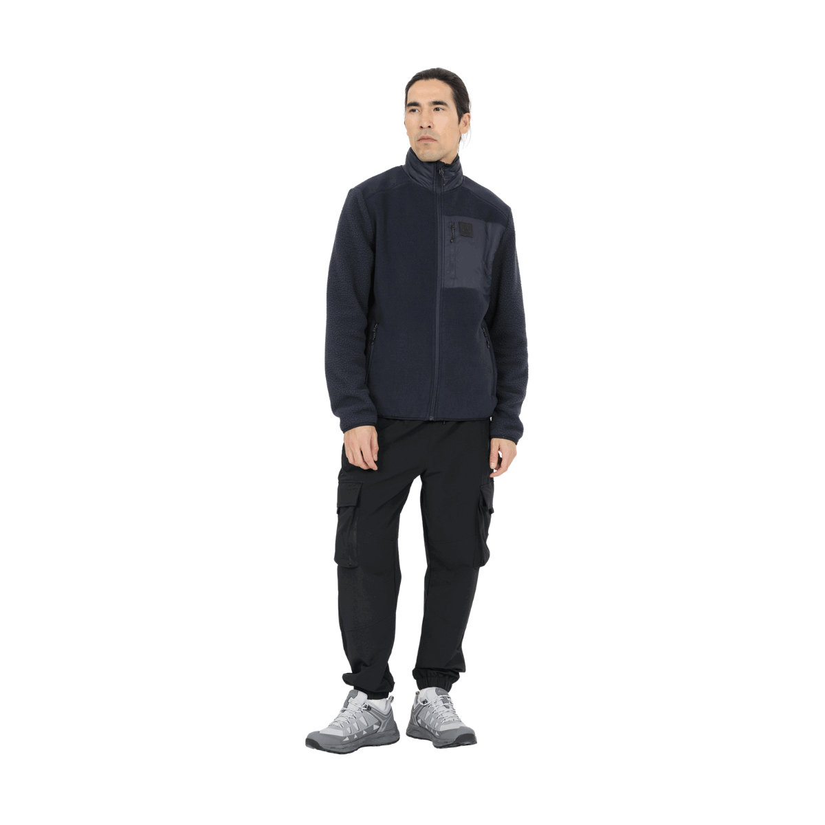 Whistler Makaley fleece, herre (Navy Blazer)