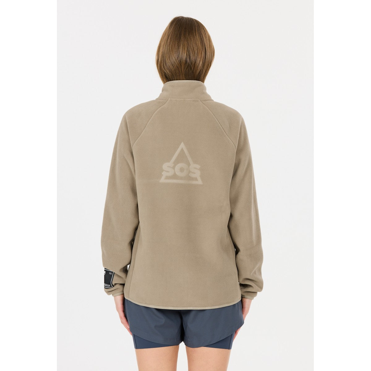 SOS Munson Half Zip fleece, dame (Brindle)