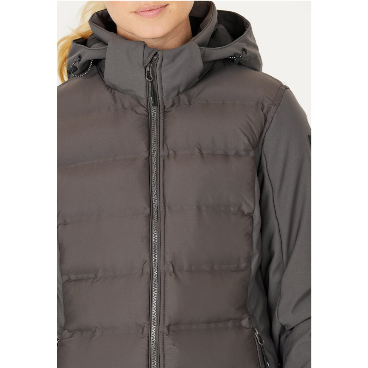 CMP Light Hybrid Softshell parka, dame (Dust)