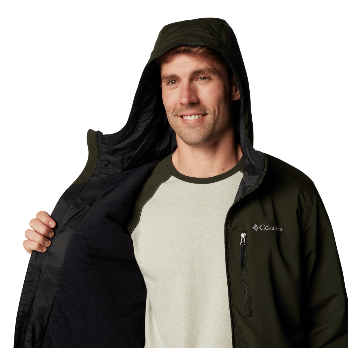 Columbia Gate Racer™ II Softshell, herre (Greenscape)