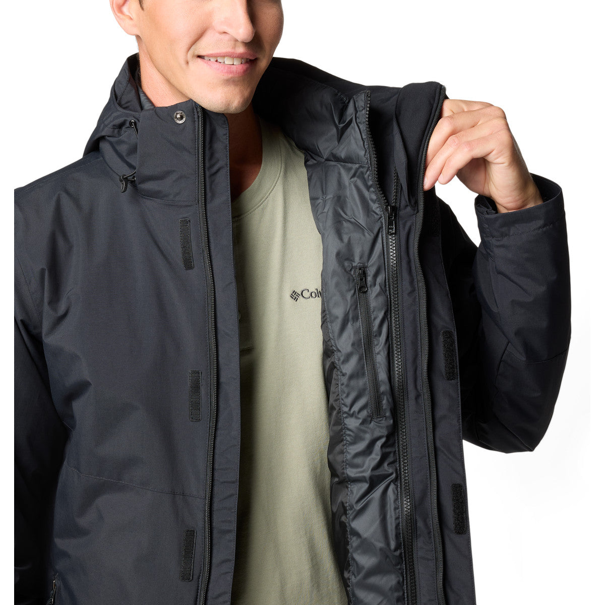 Columbia Element Blocker™ III Interchange Jacket skaljakke, herre (Black)