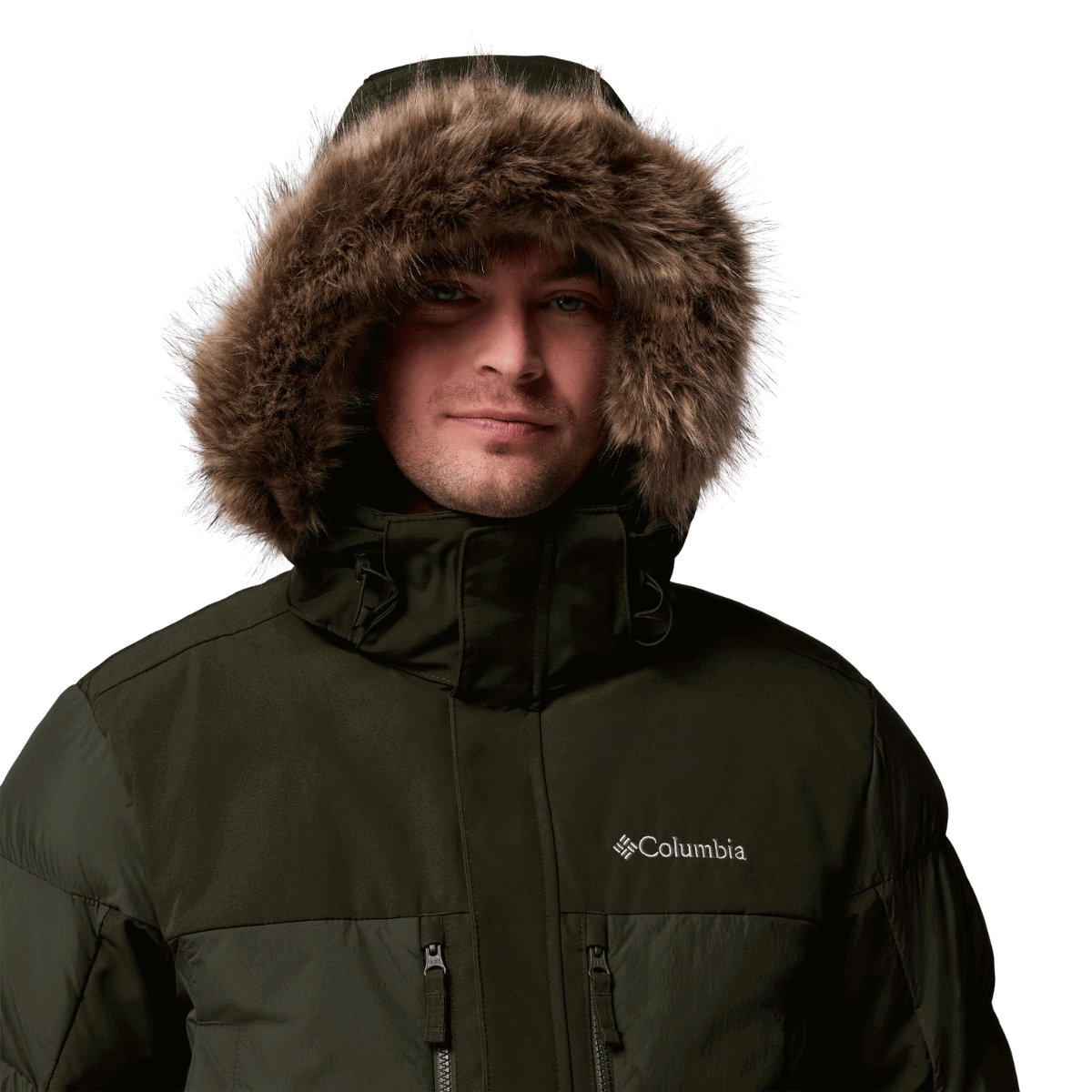 Columbia Marquam Peak Fusion™ II parka, herre (Greenscape)