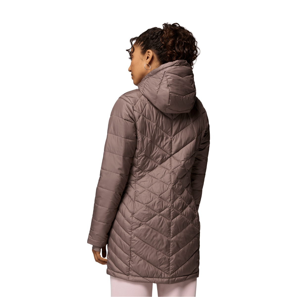 Columbia Heavenly™ Long Hooded vinterjakke, dame (Iron)