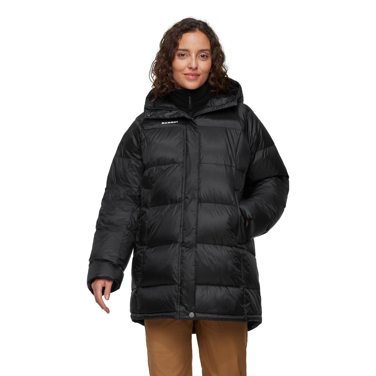 Mammut Glacier Glow IN Hooded Parka / Dunjakke, dame (Black)