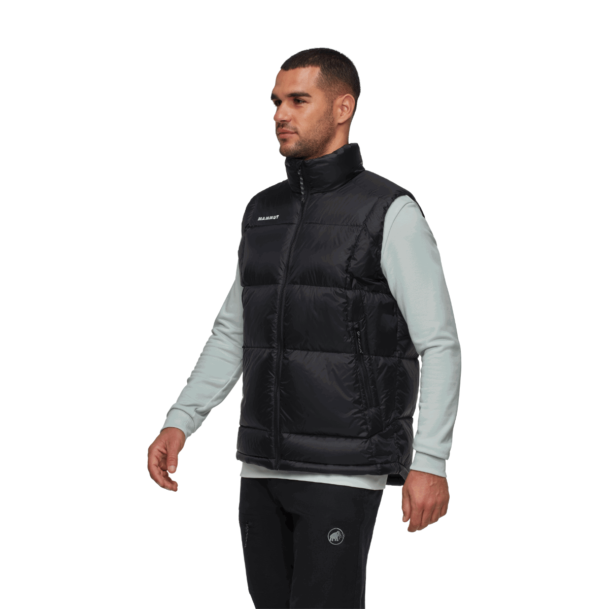 Mammut Glacier Glow IN dunvest, herre (Black)