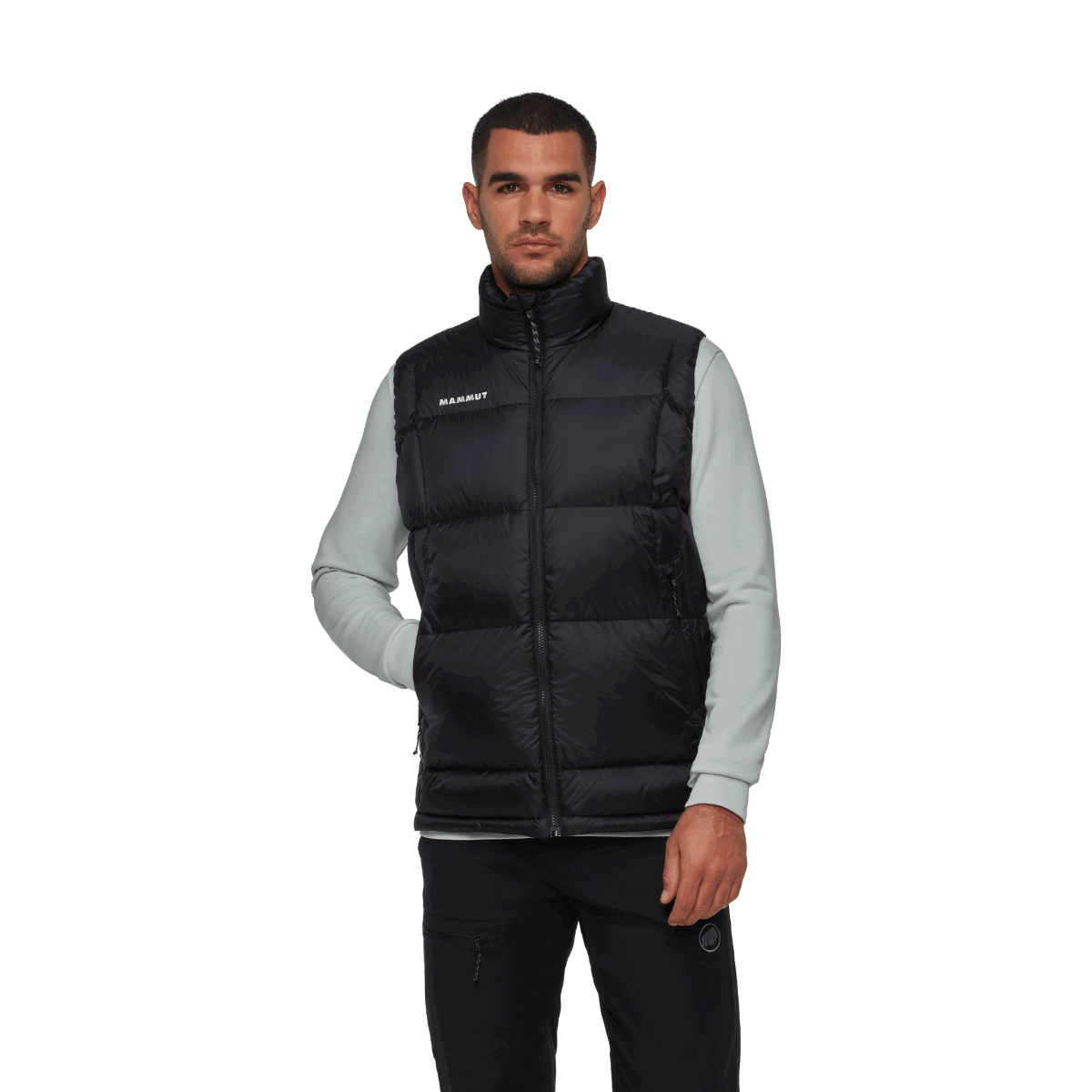 Mammut Glacier Glow IN dunvest, herre (Black)