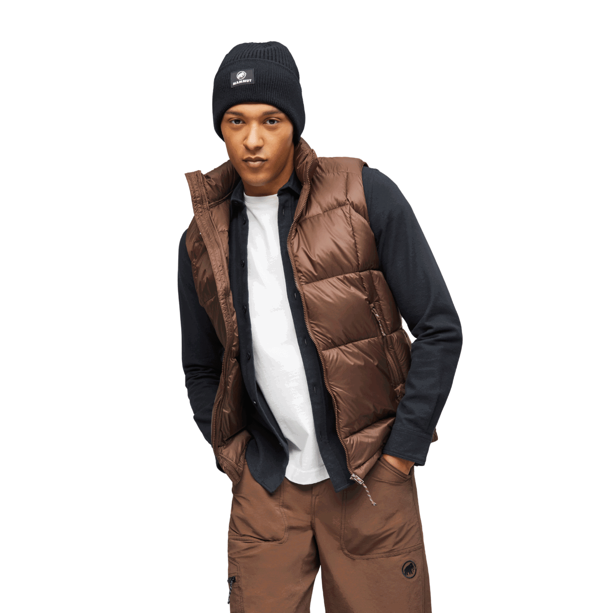 Mammut Glacier Glow In dunvest, herre (Soil)