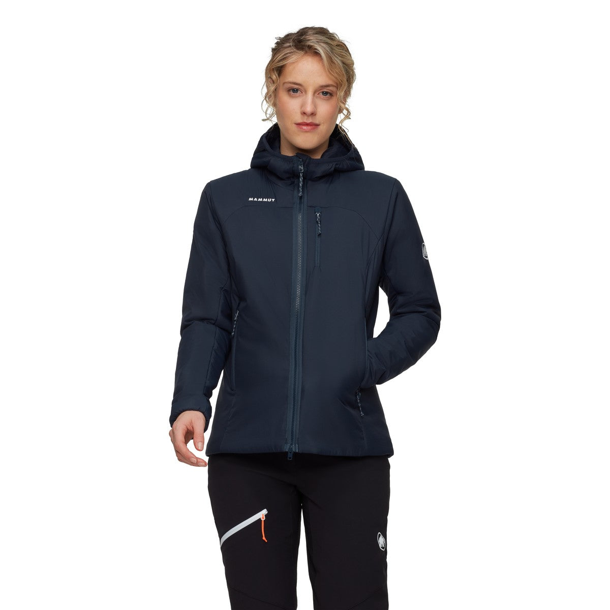 Mammut Rime IN Hooded fiberjakke, dame (Marine)