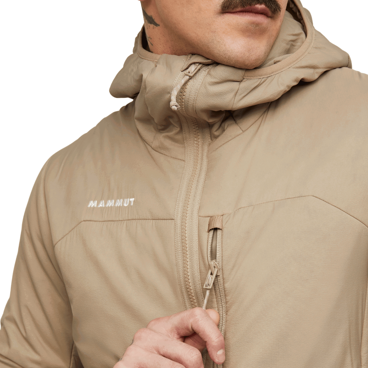 Mammut Rime IN Hooded fiberjakke, herre (Sablun)