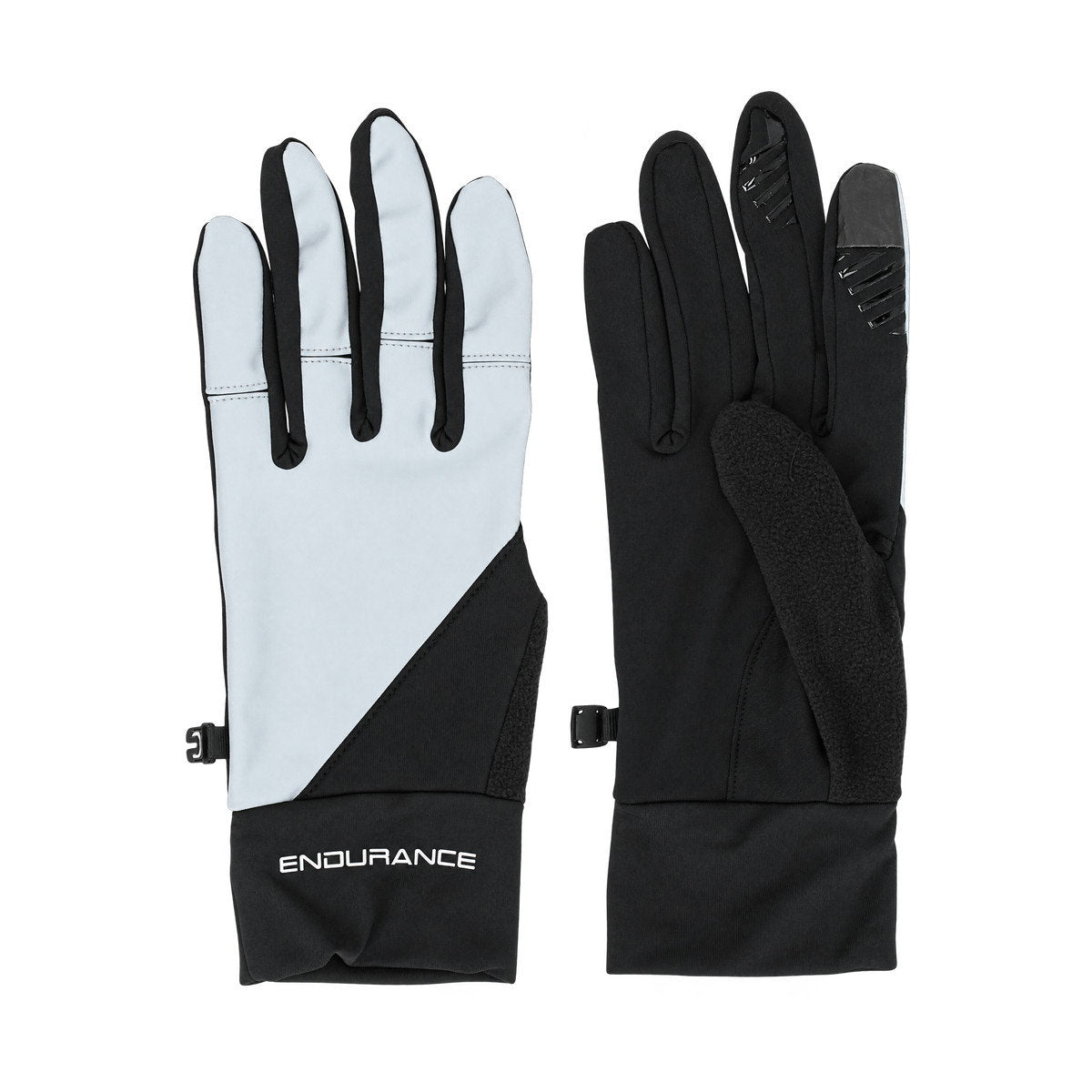 Endurance Mingus løbehandsker (Black)