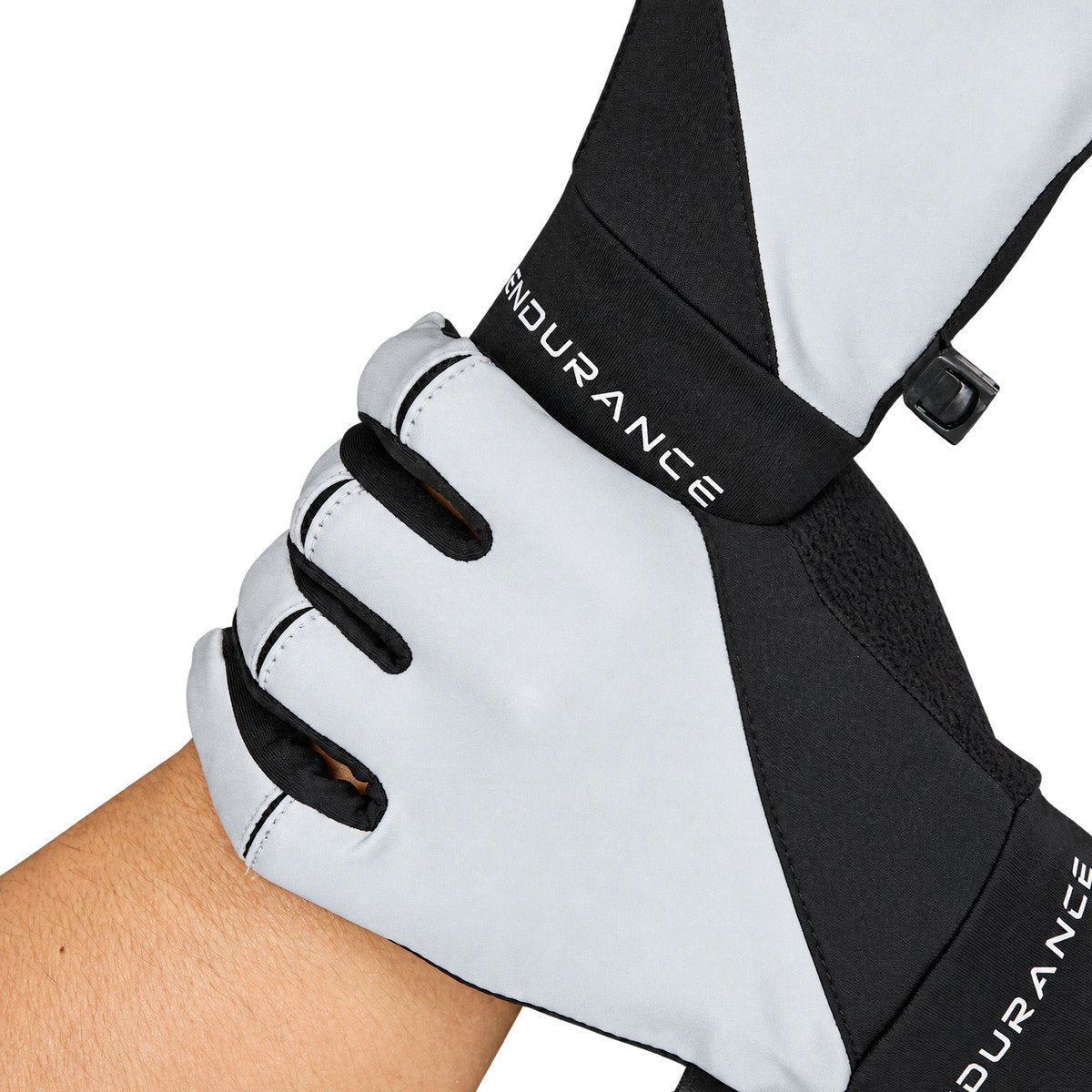 Endurance Mingus løbehandsker (Black)