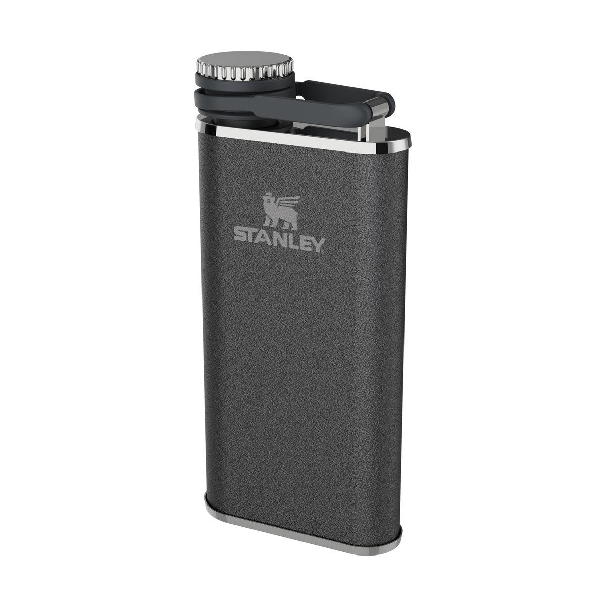 Stanley Easy-Fill Wide Mouth lommelærke 0,23 L (Hammertone Black)