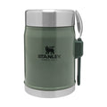 Stanley Legendary Madbeholder med spork 0,4 L (Hammertone Green)