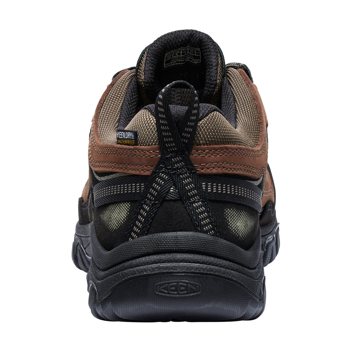 KEEN Targhee EXP Low WP vandresko, herre (Bison / Black)