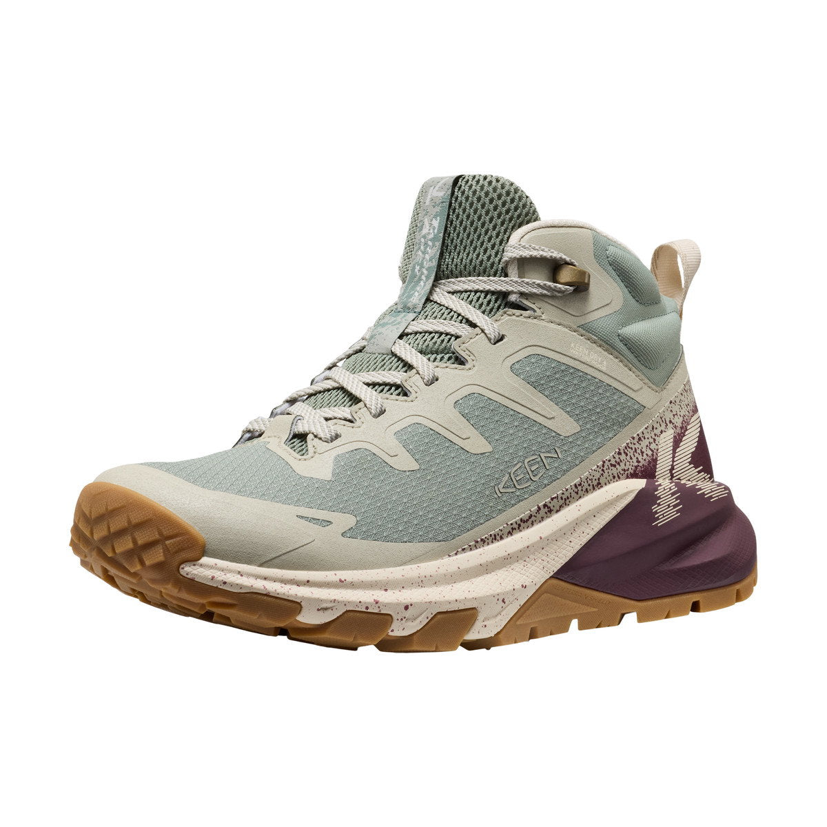 KEEN Targhee Apex Mid WP vandrestøvler, dame (Lily Pad-Fig)