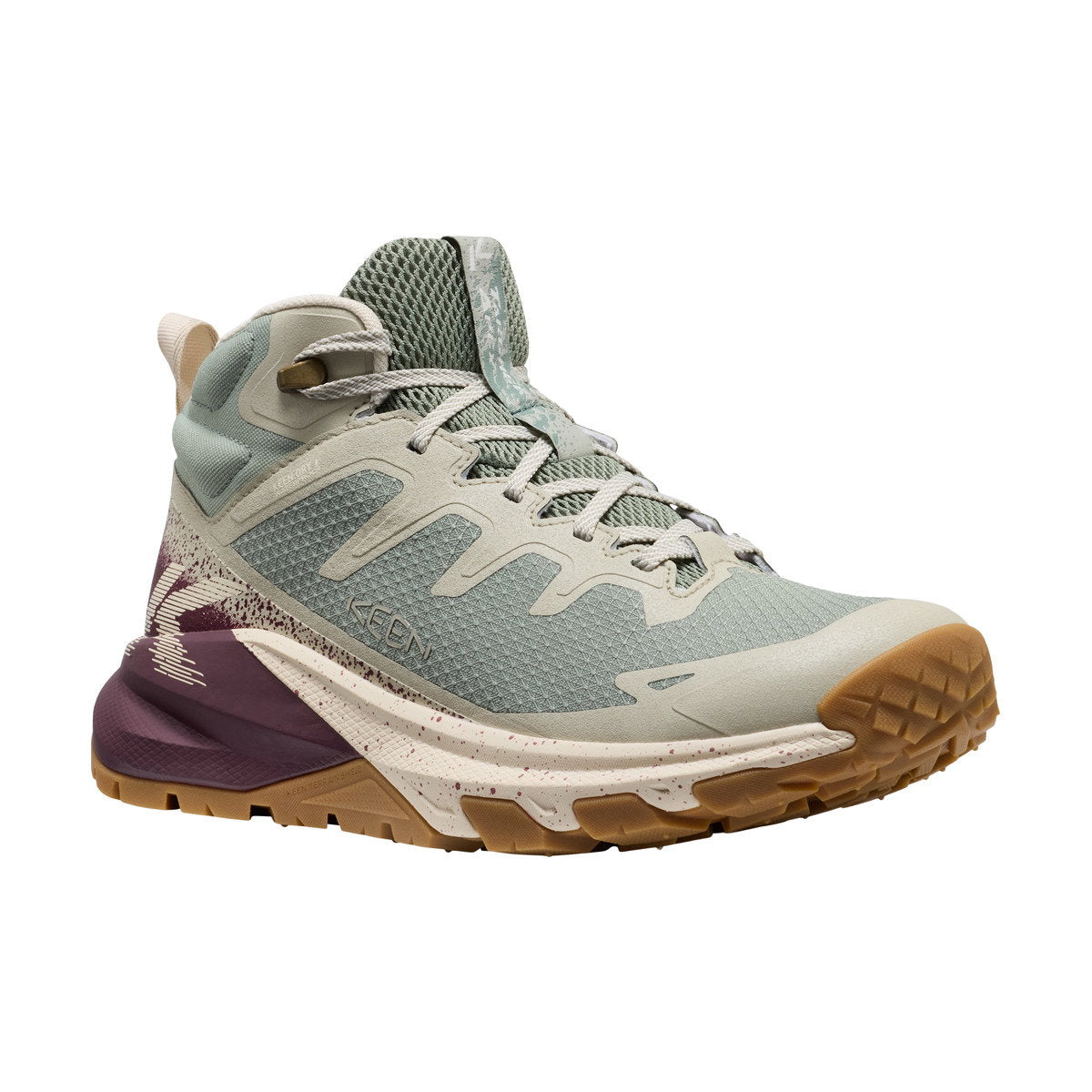 KEEN Targhee Apex Mid WP vandrestøvler, dame (Lily Pad-Fig)