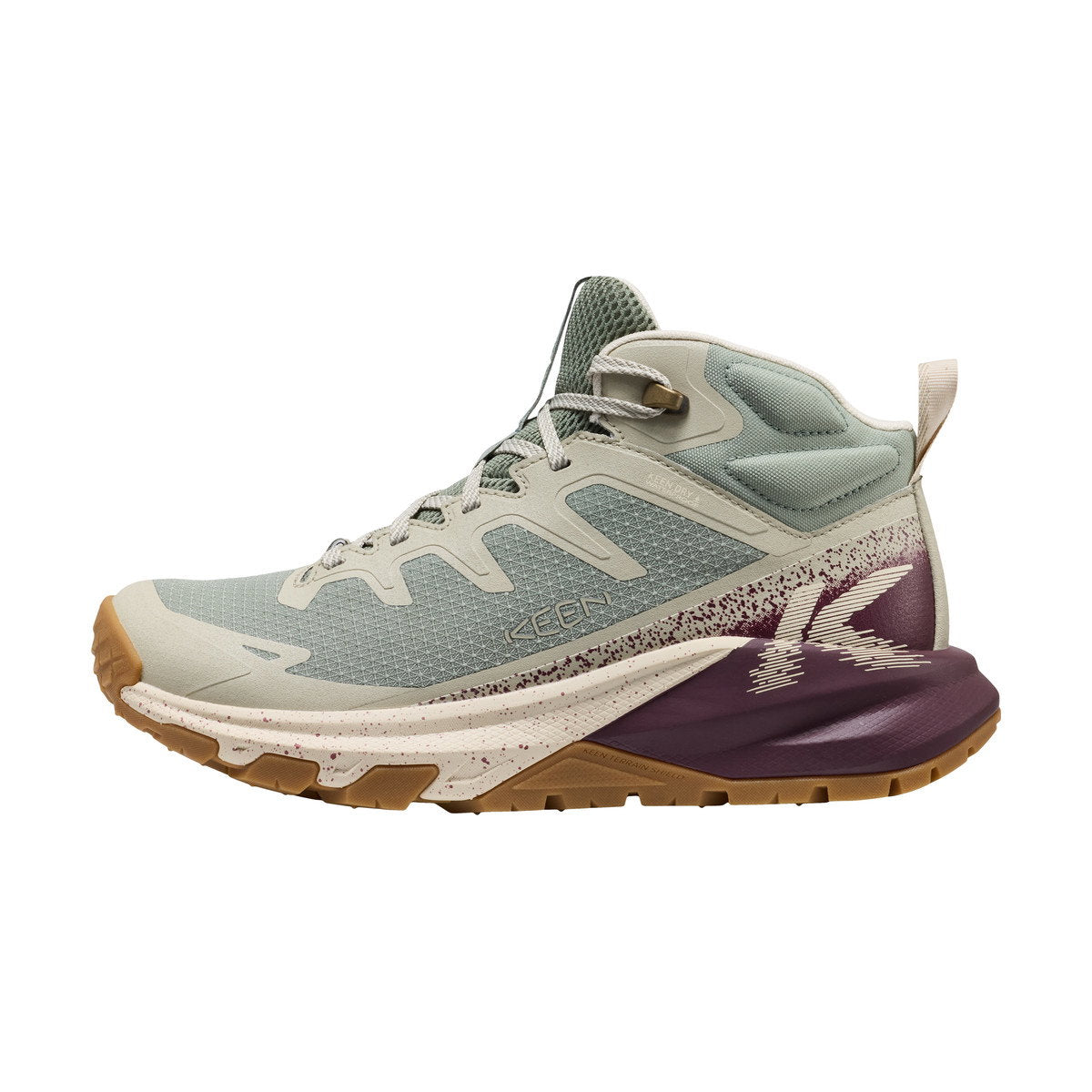 KEEN Targhee Apex Mid WP vandrestøvler, dame (Lily Pad-Fig)