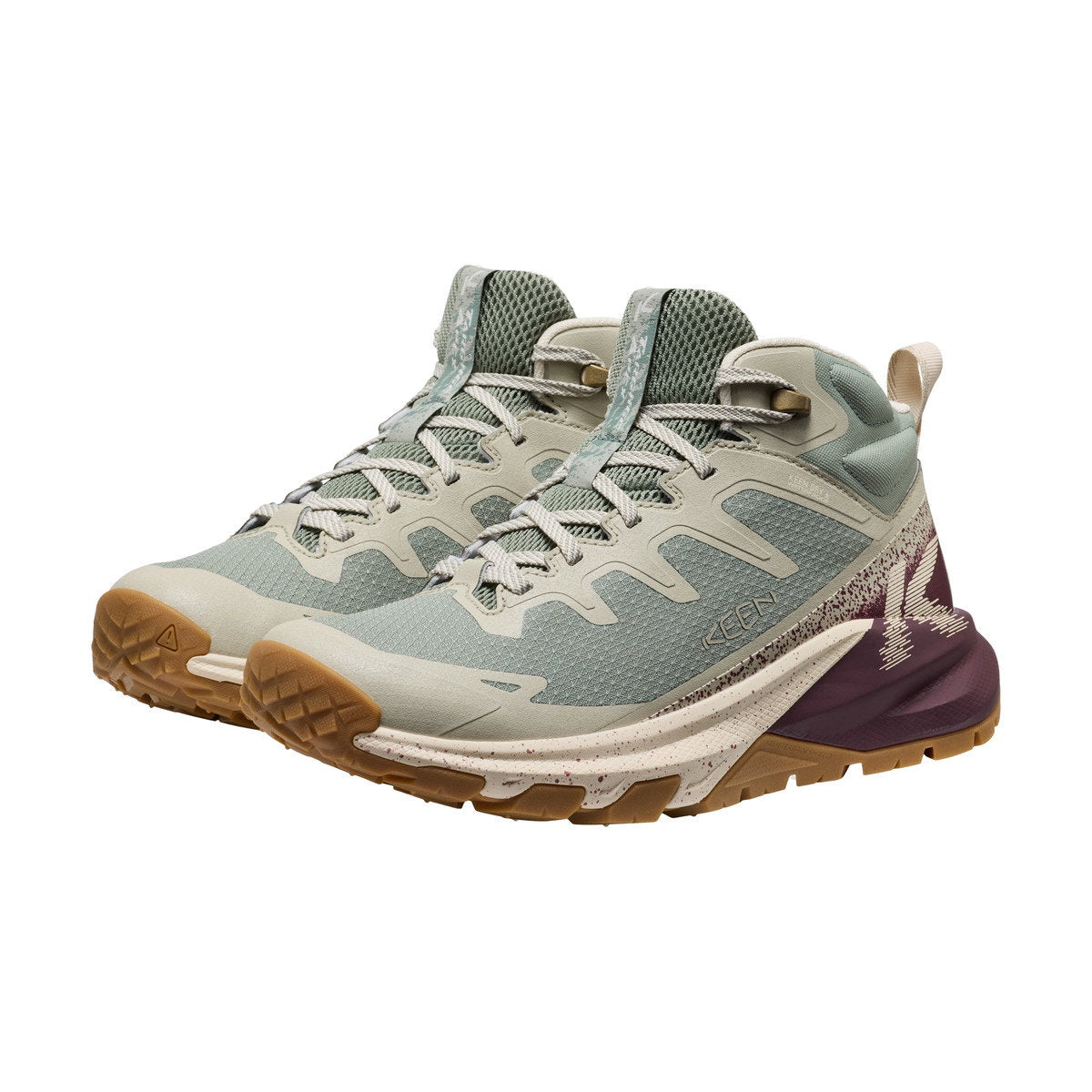 KEEN Targhee Apex Mid WP vandrestøvler, dame (Lily Pad-Fig)
