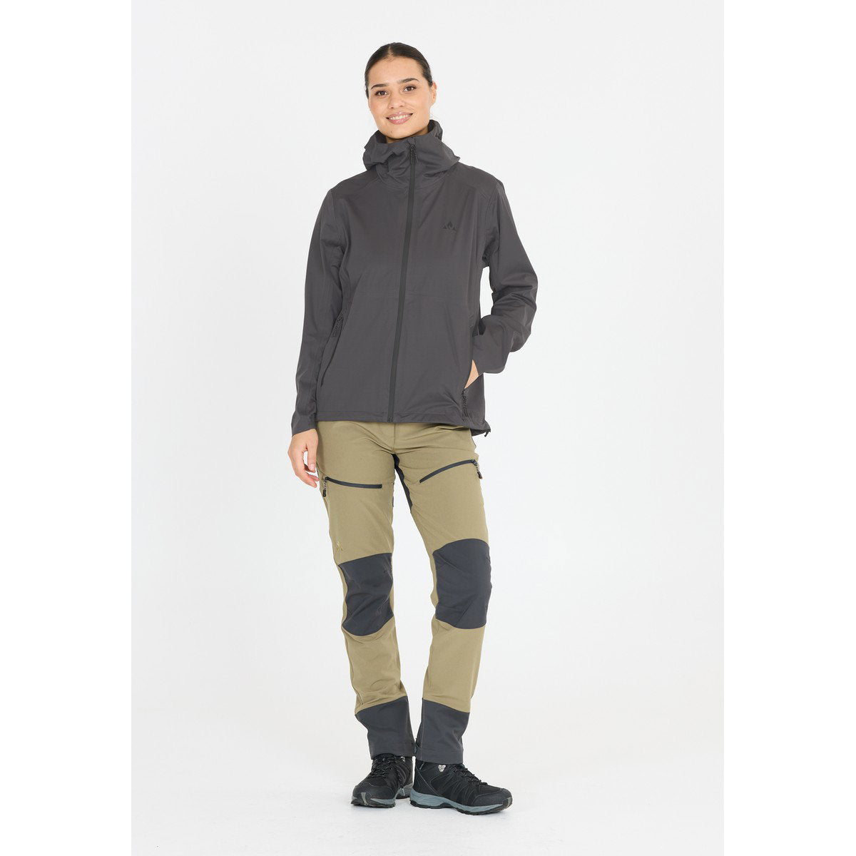 Whistler Bowen Stretch Layertech skaljakke, dame (Asphalt)