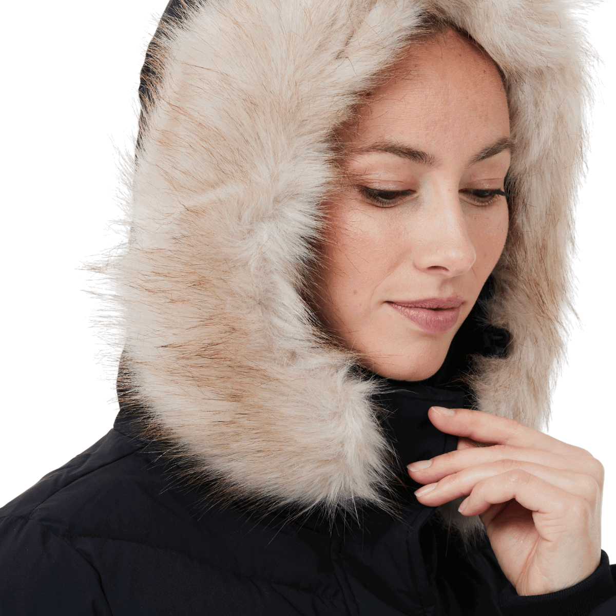 CMP Long Parka, dame (Nero)