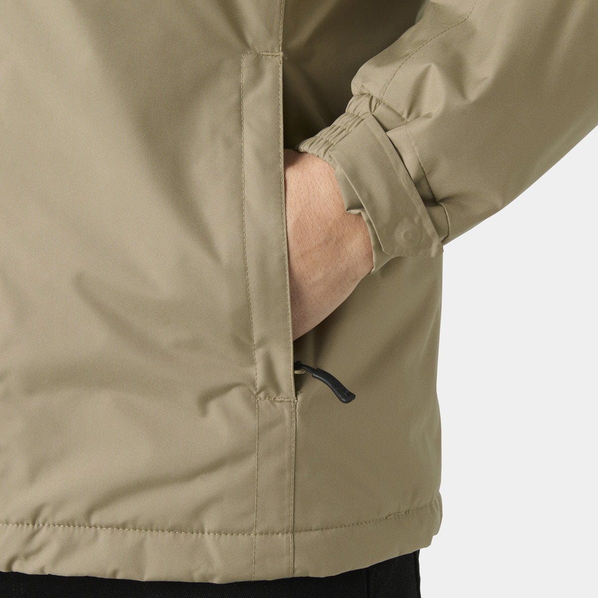 Helly Hansen Dubliner Insulated regnjakke, herre (Pebble)