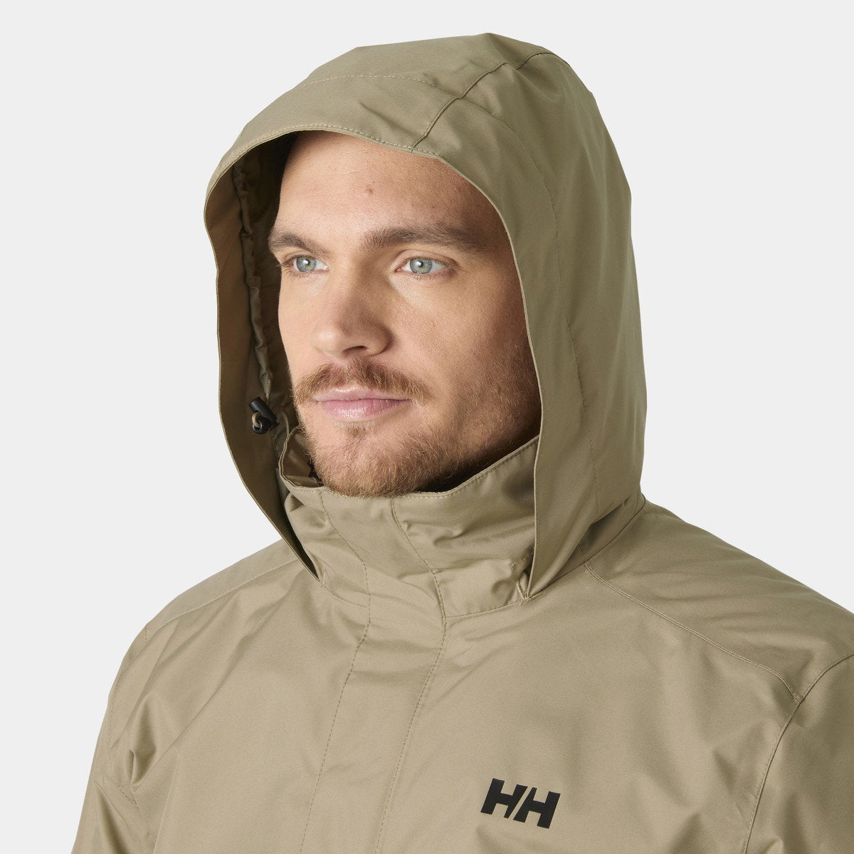 Helly Hansen Dubliner Insulated regnjakke, herre (Pebble)