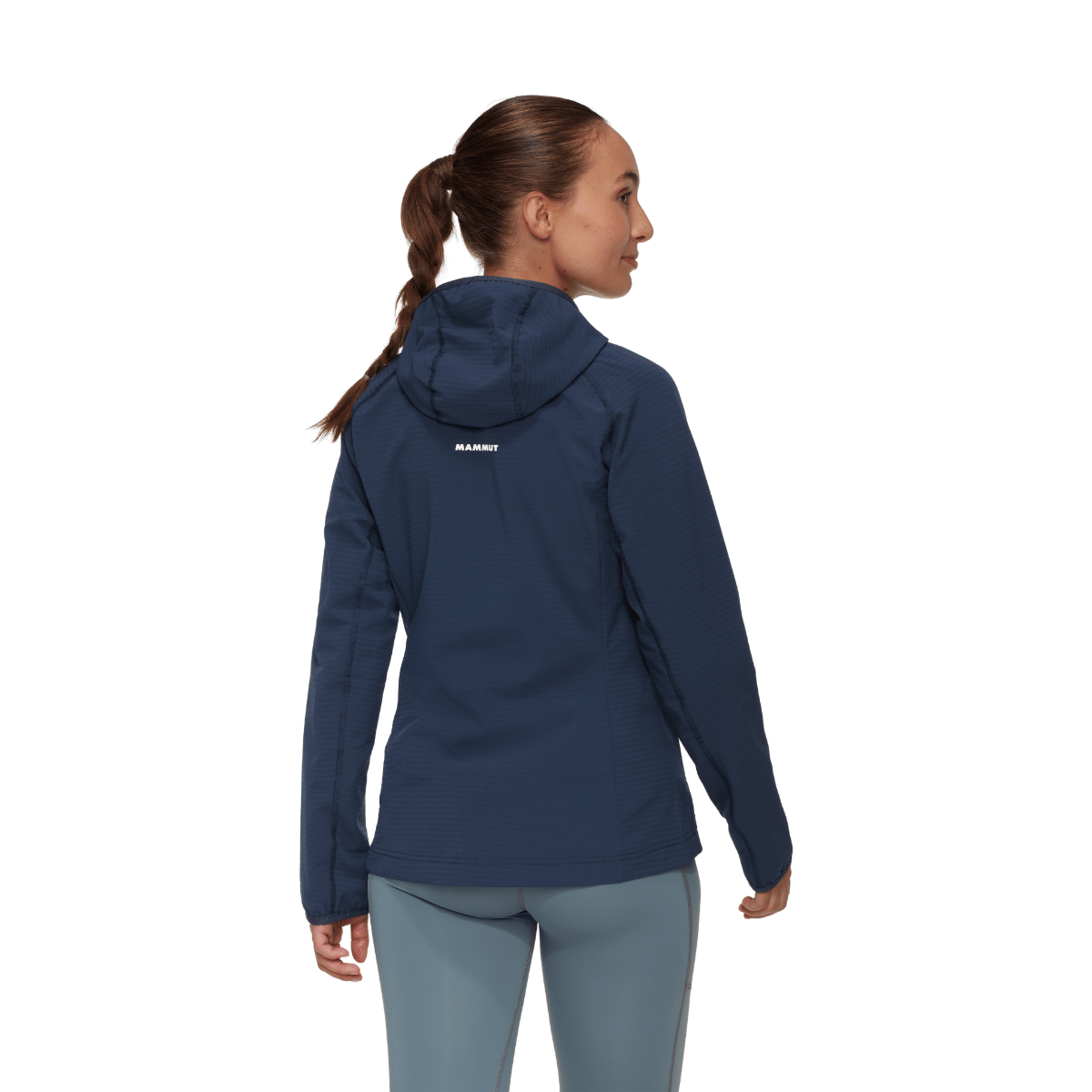 Mammut Madris Light ML Hooded Fleece, dame (Marine)