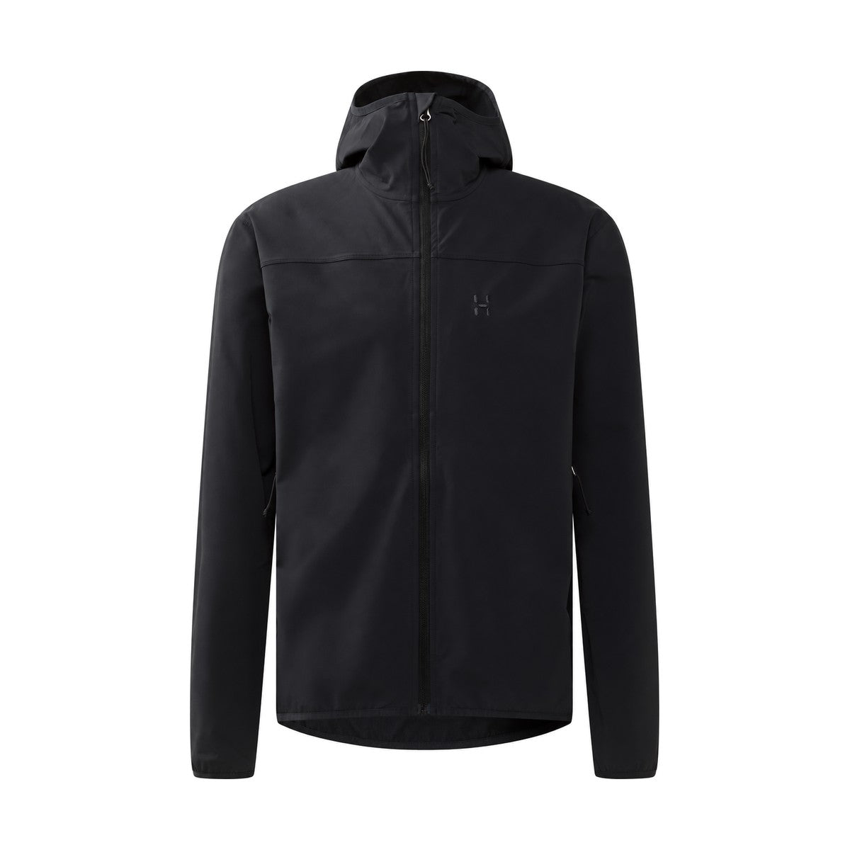 Haglöfs Apex II Hood softshell, herre (True Black)