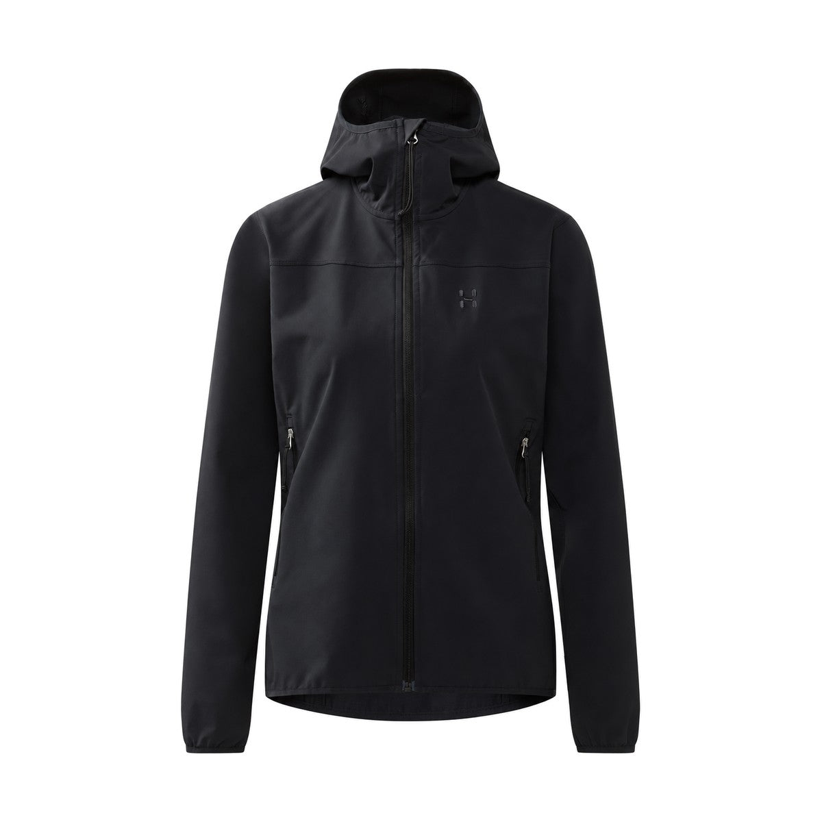 Haglöfs Apex II Hood Softshell, dame (True Black)
