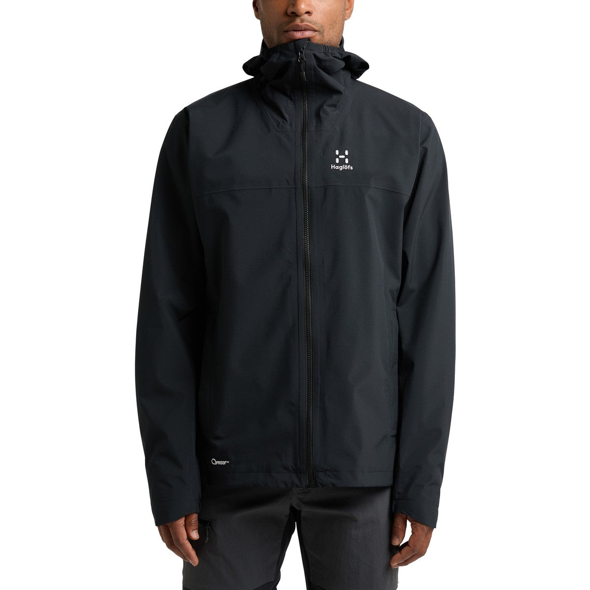 Haglöfs Korp Proof skaljakke, herre (True Black)