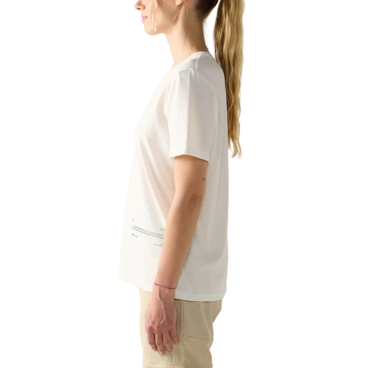 Haglöfs Outsiders Graphic t-shirt, dame (Soft White)