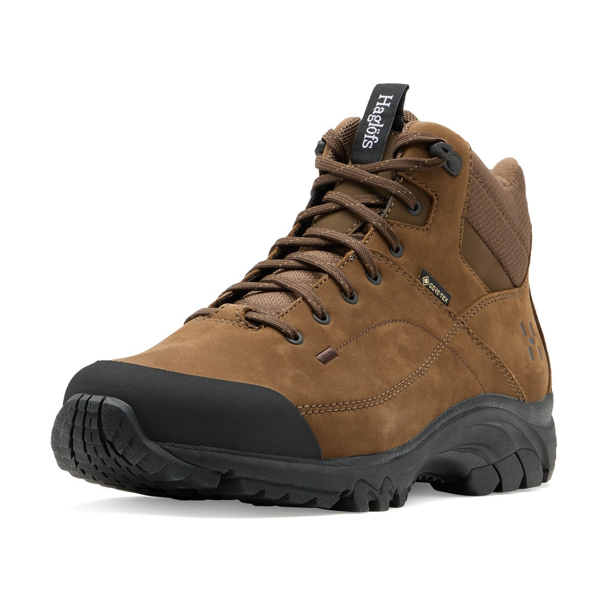 Haglöfs Ridge II Mid vandrestøvler, herre (Teak Brown/True Black)