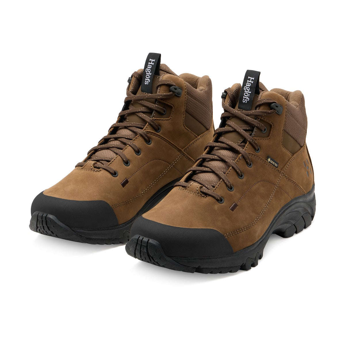 Haglöfs Ridge II Mid vandrestøvler, herre (Teak Brown/True Black)