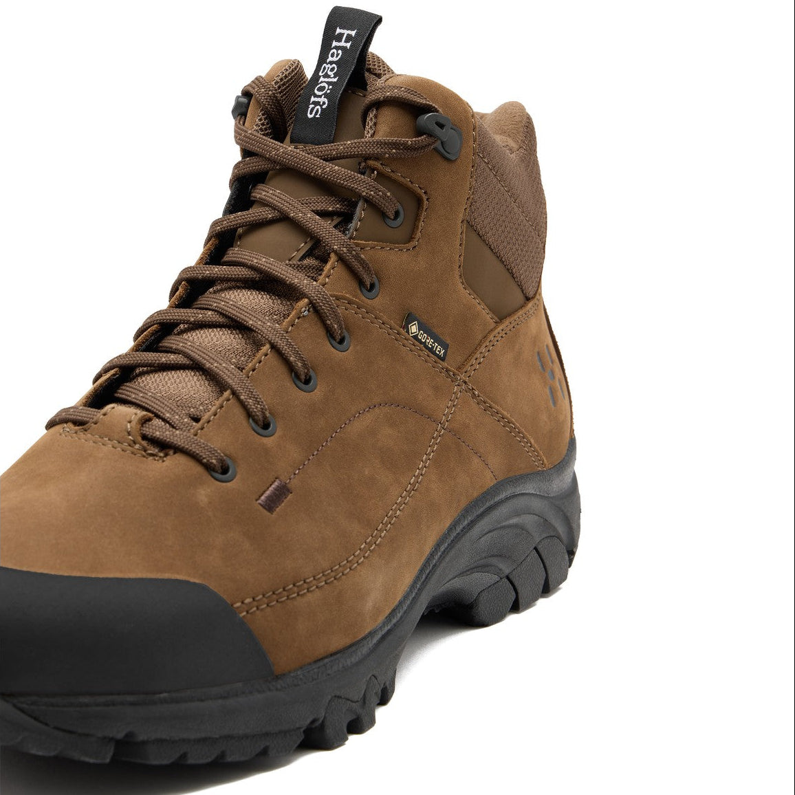 Haglöfs Ridge II Mid vandrestøvler, herre (Teak Brown/True Black)