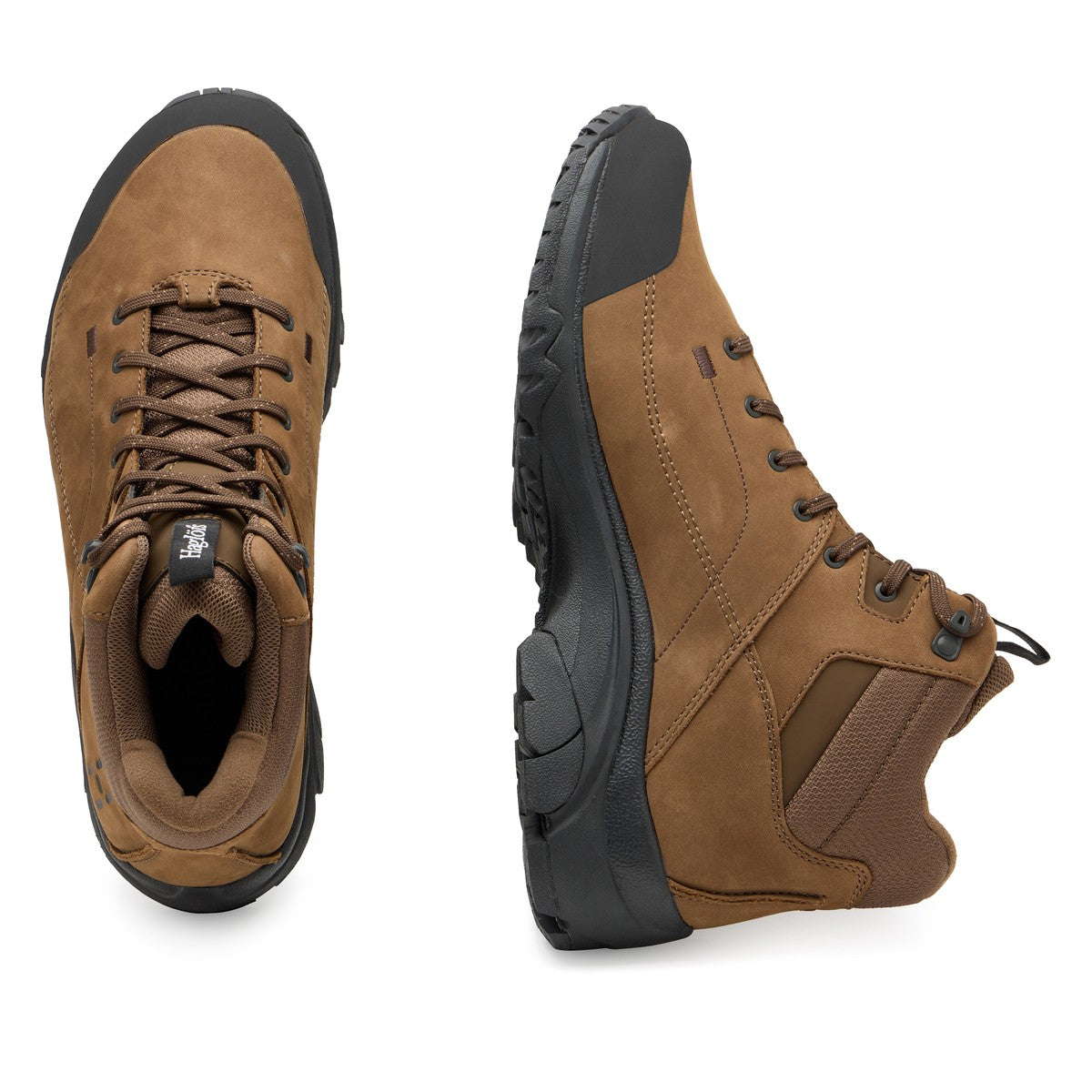 Haglöfs Ridge II Mid vandrestøvler, herre (Teak Brown/True Black)