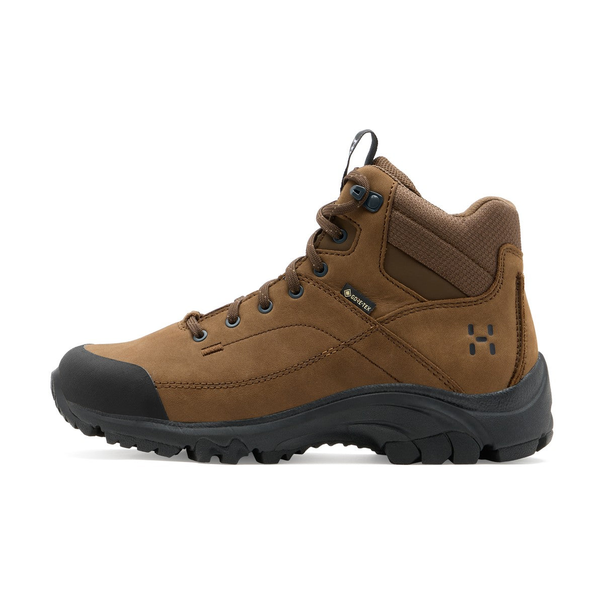 Haglöfs Ridge GTX II Mid Vandrestøvler, dame (Teak Brown / True Black)