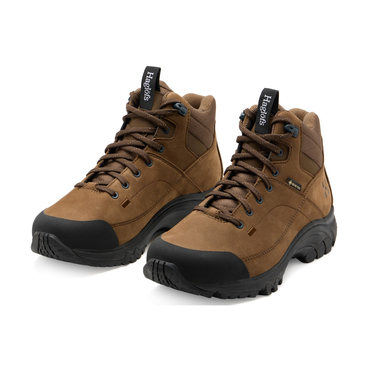 Haglöfs Ridge GTX II Mid Vandrestøvler, dame (Teak Brown / True Black)