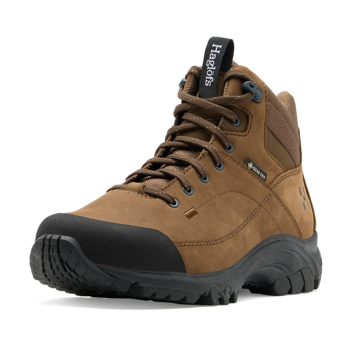 Haglöfs Ridge GTX II Mid Vandrestøvler, dame (Teak Brown / True Black)