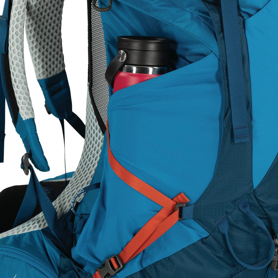 Osprey Atmos AG LT 65 Night Shift-Scoria Blue S-M