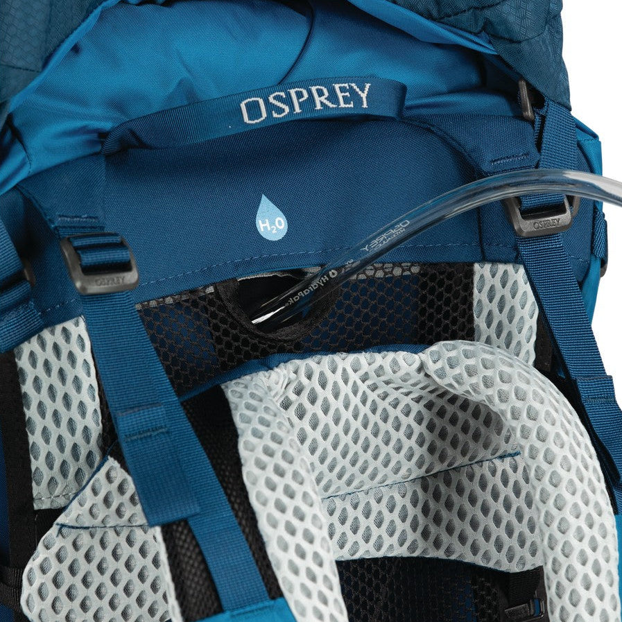 Osprey Atmos AG LT 65 Night Shift-Scoria Blue S-M