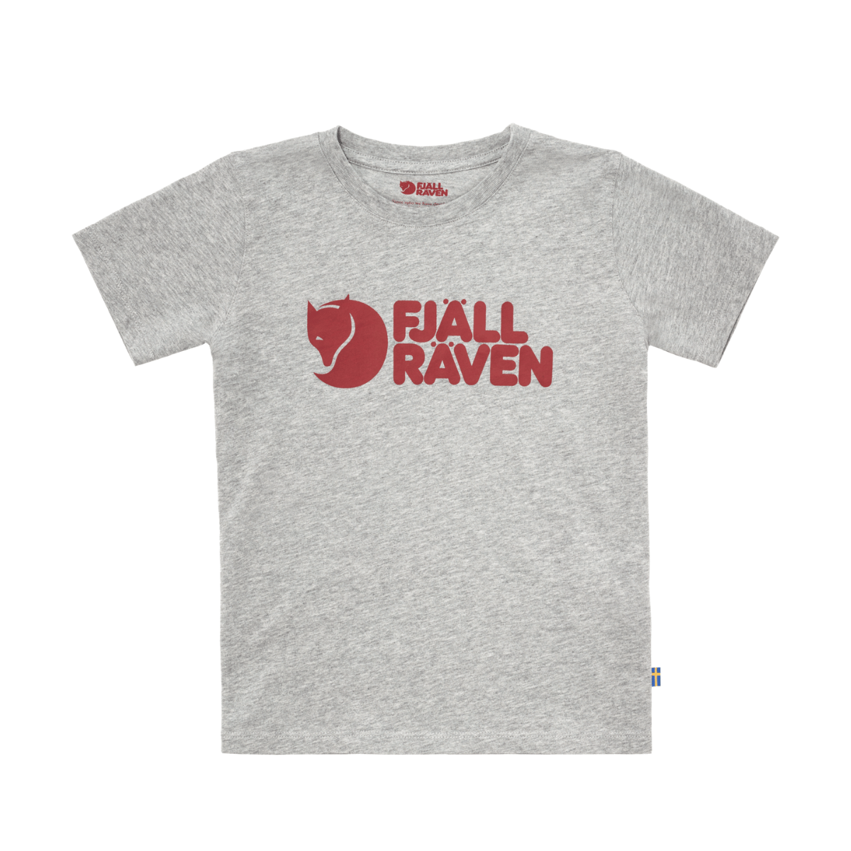 Fjällräven Logo T-shirt, junior (Grey Melange)