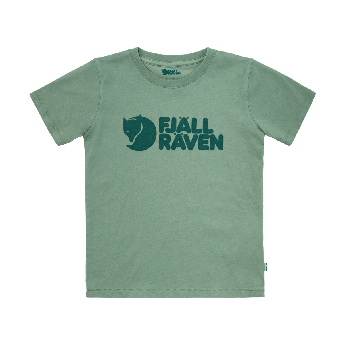 Fjällräven Logo T-shirt, junior (Patina Green)