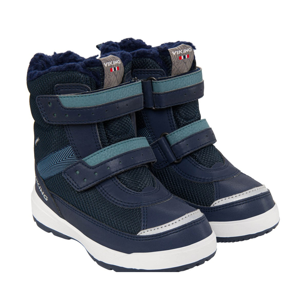 Viking Play Reflex Warm vinterstøvler, junior (Navy / Charcoal)