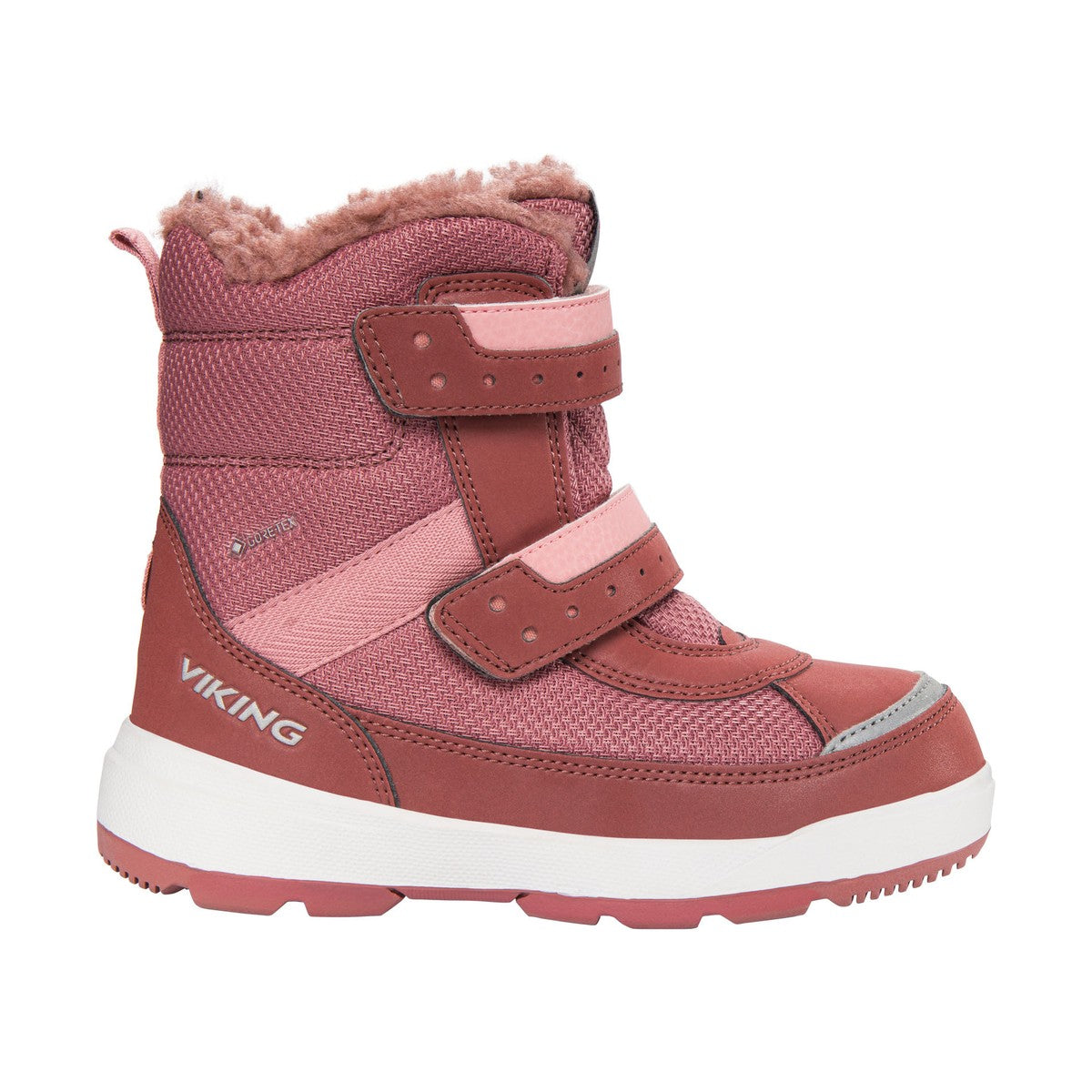 Viking Play Reflex Warm GORE-TEX 2V vinterstøvler, junior (Pink / Light Pink)