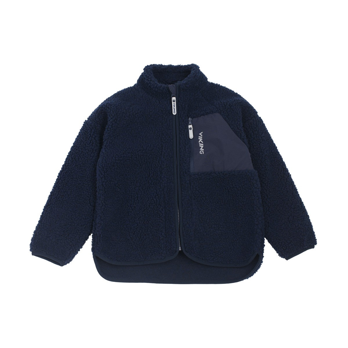 Viking Playtime Pile Midlayer Jacket fleecejakke, junior (Navy)