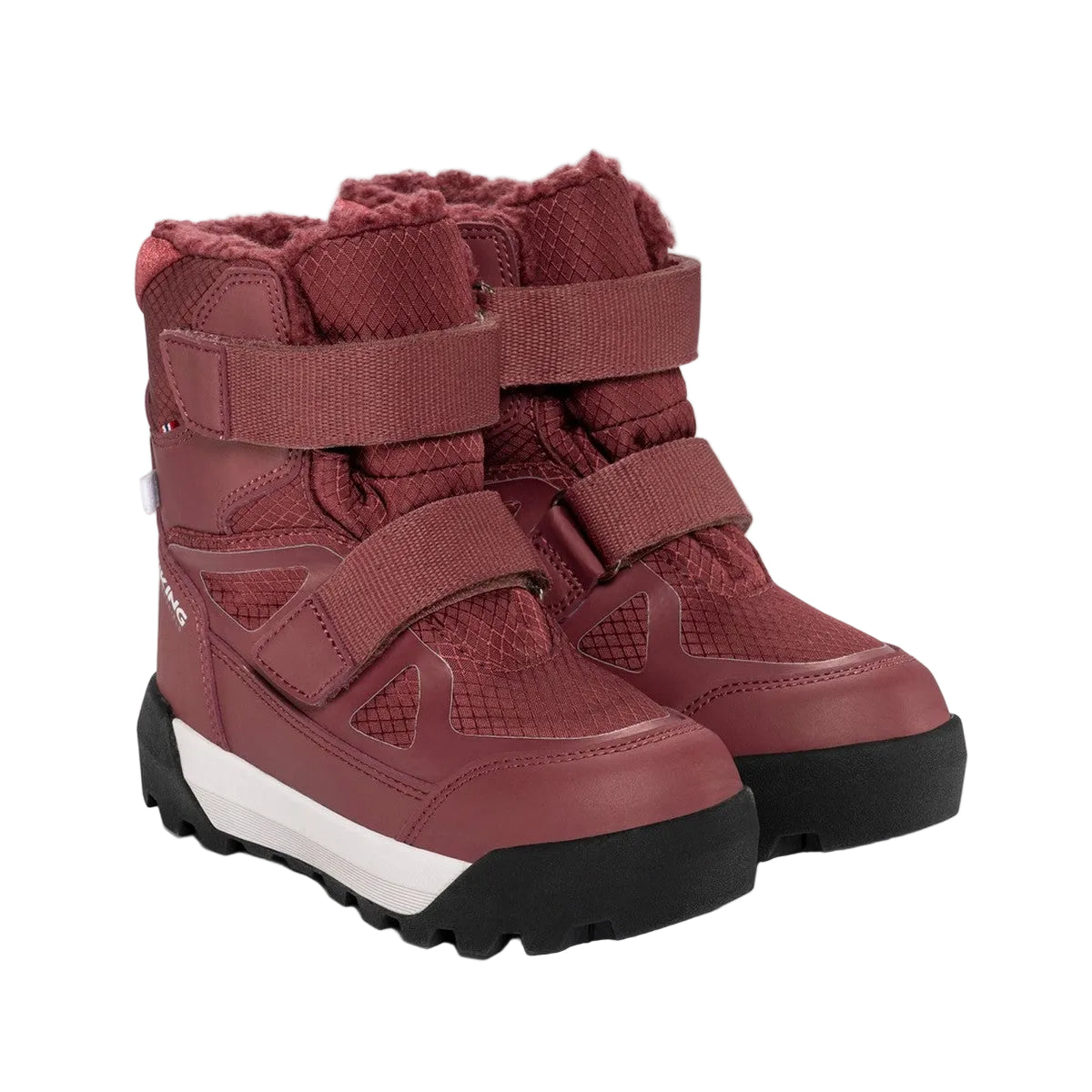 Viking Constrictor Warm SC WP 2V støvler, junior (Dark Pink)