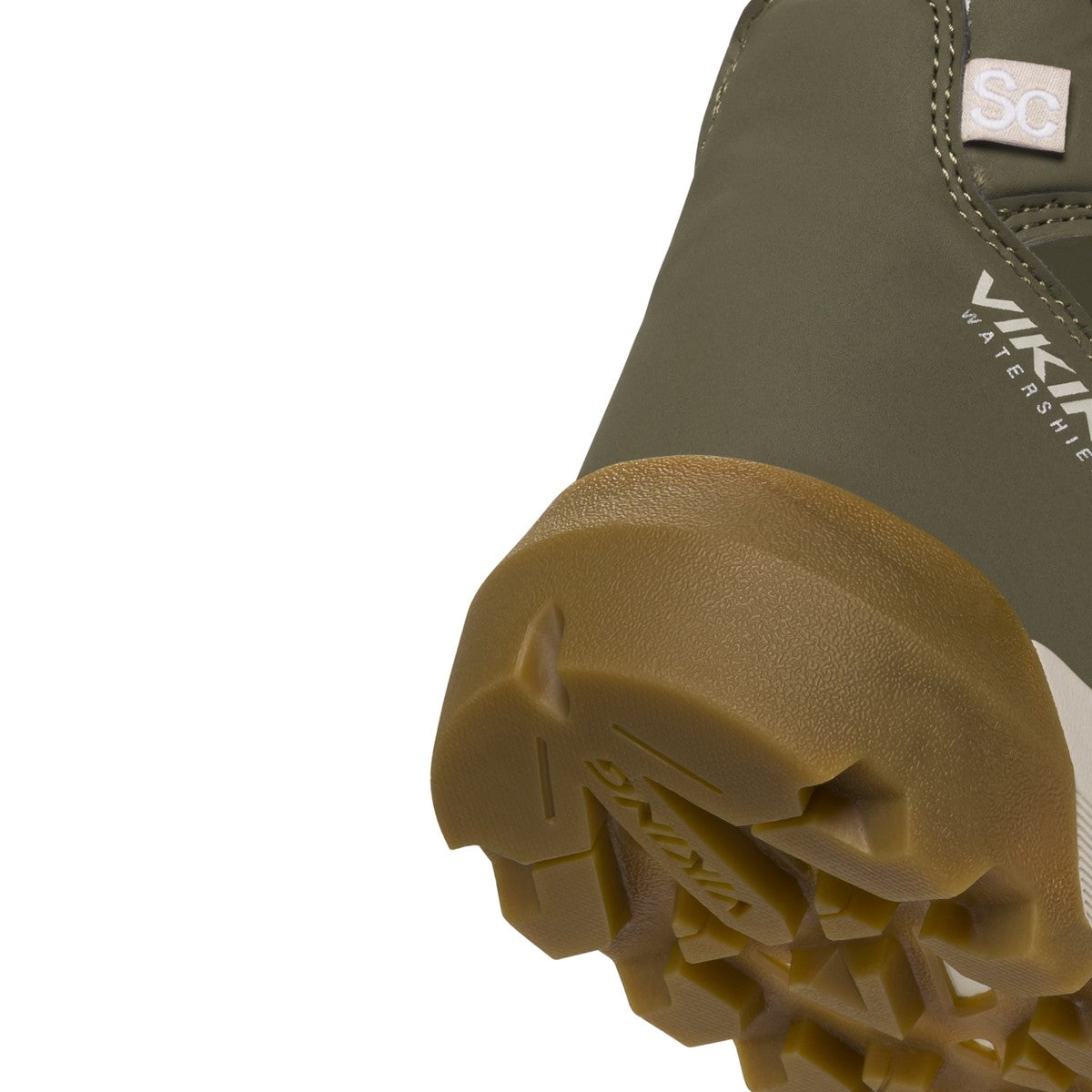 Viking Constrictor Warm SC WP 1V SL vinterstøvler, junior (Olive)