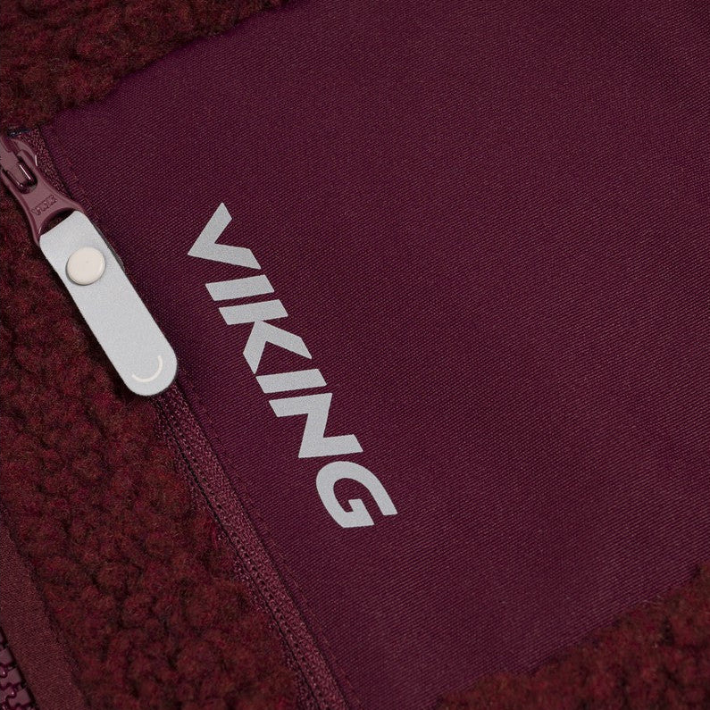 Viking Playtime Pile fleece, junior (Plum)